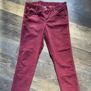 Athleta Solid Slim Corduroy Pants